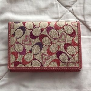 Coach card wallet
